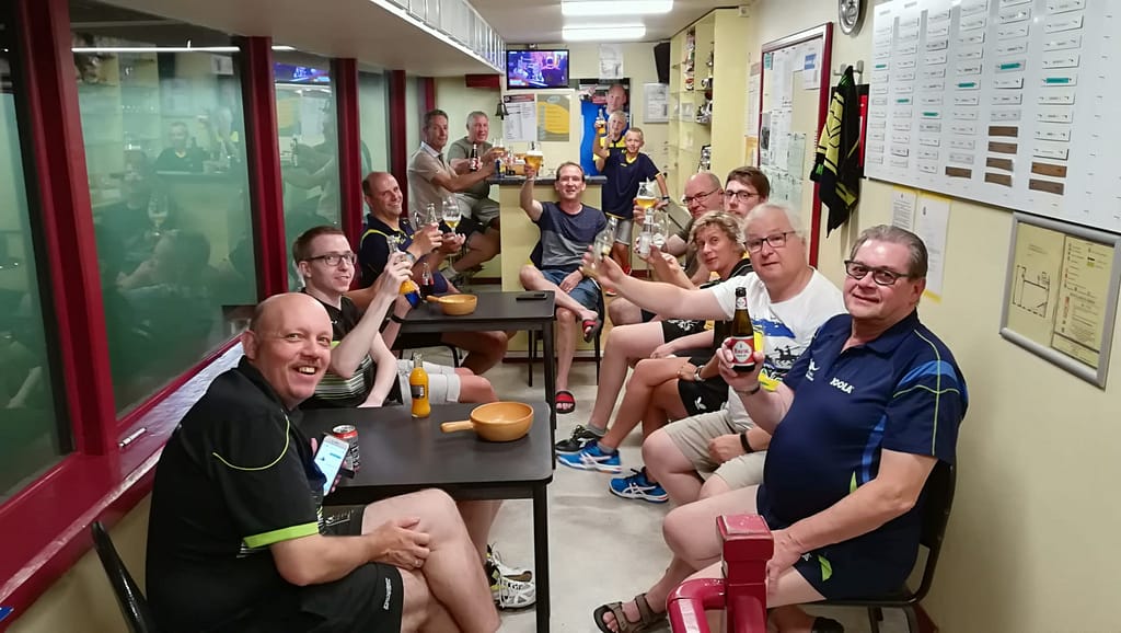 TTC Oostduinkerke vriendenmatch Hasselt 2019 barfoto