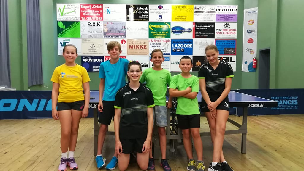 TTC Oostduinkerke Clubkampioenschap NG 20192020