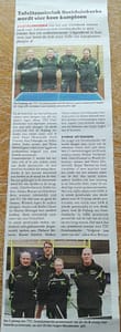 TTC Oostduinkerke Krantenartikel kampioenenploegen mei 2019