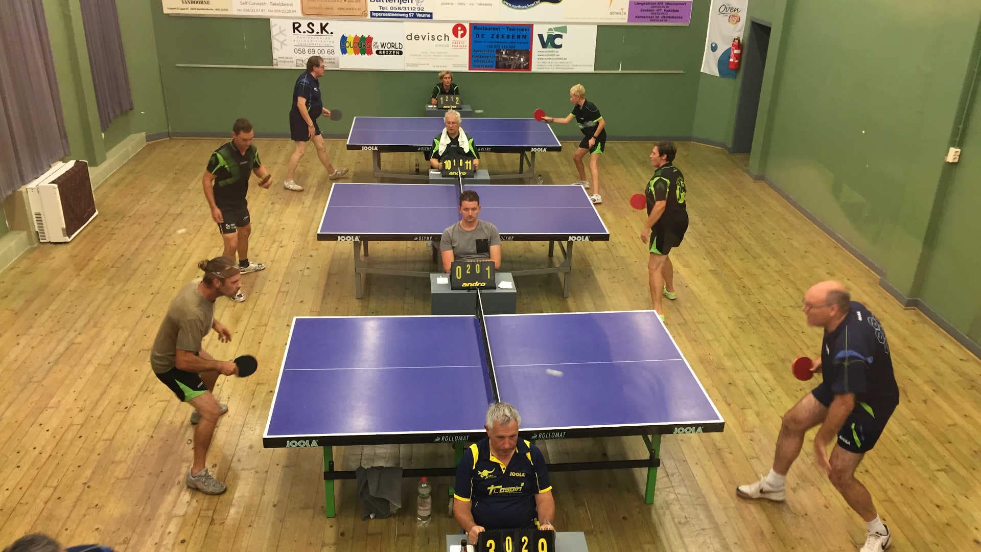 TTC Oostduinkerke Vriendenmatch Hasselt 20182019