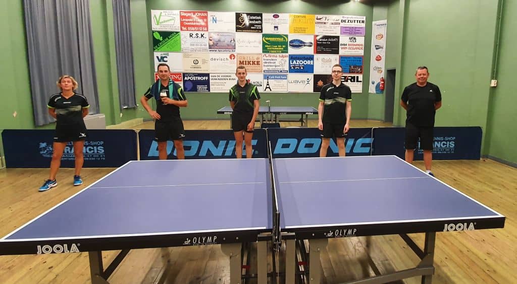 TTC Oostduinkerke Clubkampioenschap D 20192020