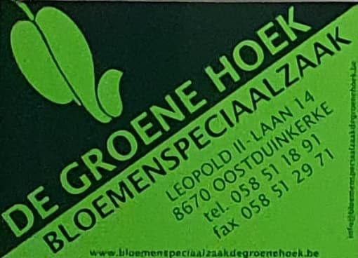 TTC Oostduinkerke Sponsor DeGroeneHoek